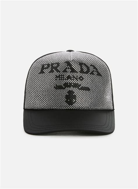 prada rhinestone hat